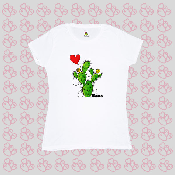 T-SHIRT CUORE DONNA