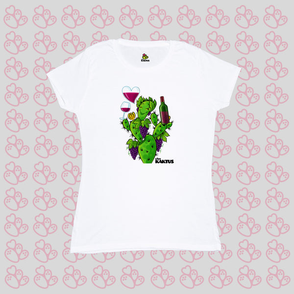 T-SHIRT VINO DONNA
