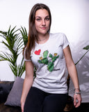 T-SHIRT CUORE DONNA