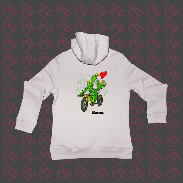 FELPA CAPPUCCIO BICI DONNA