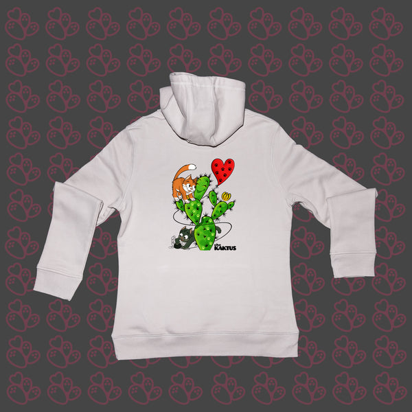 FELPA CAPPUCCIO GATTI DONNA