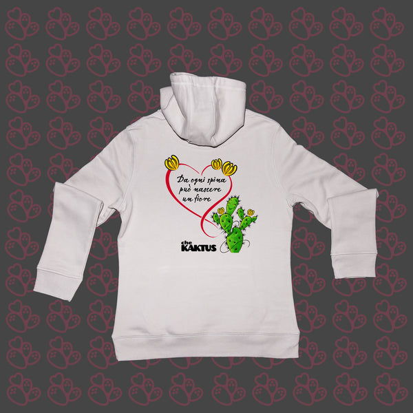 FELPA CAPPUCCIO SPINE DONNA