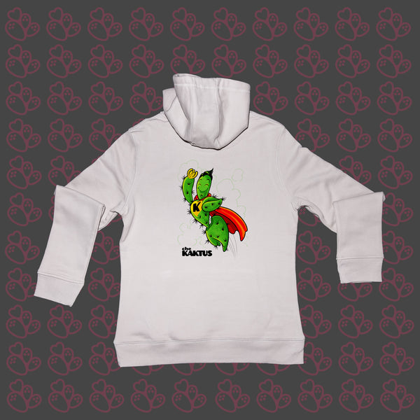 FELPA CAPPUCCIO SUPER EROE DONNA