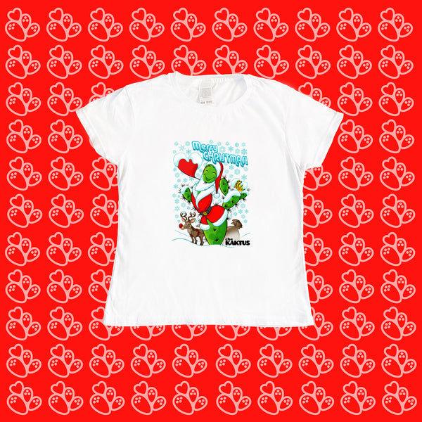 T-SHIRT NATALE BAMBINA