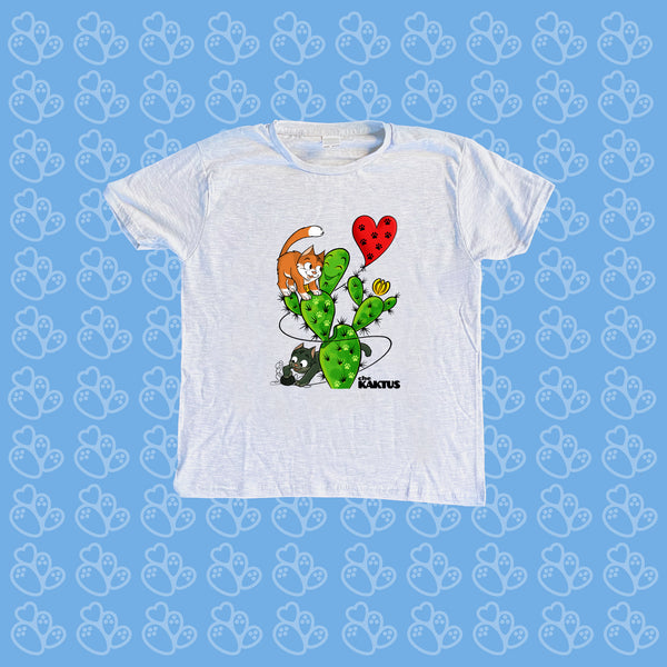 T-SHIRT GATTO BAMBINO