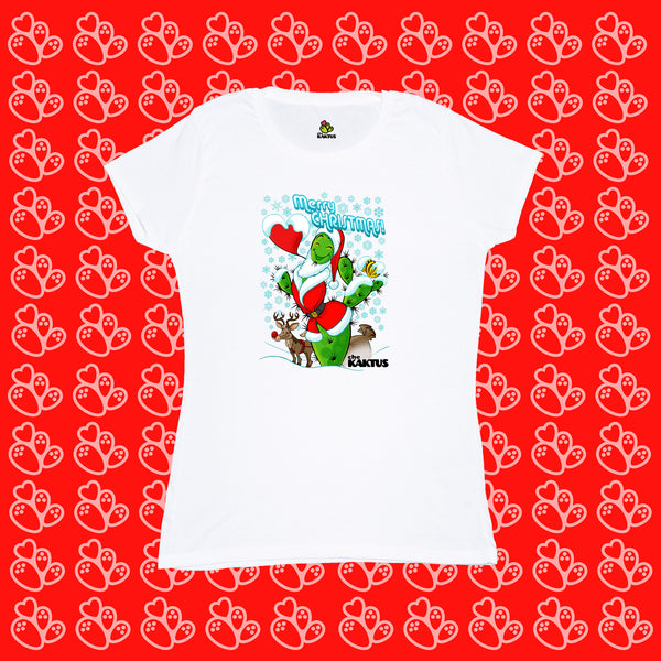 T-SHIRT NATALE DONNA