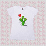 T-SHIRT CUORE DONNA